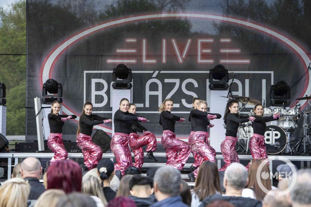 Az Erica C. Dance School & Company ózdi növendékei.