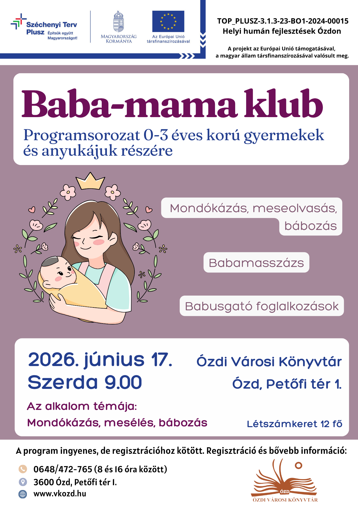 Az esemény plakátja.