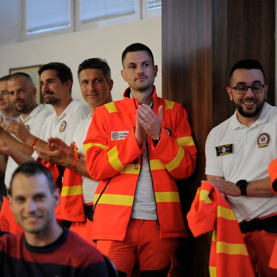 Egri és ózdi csapatok a versenyen.