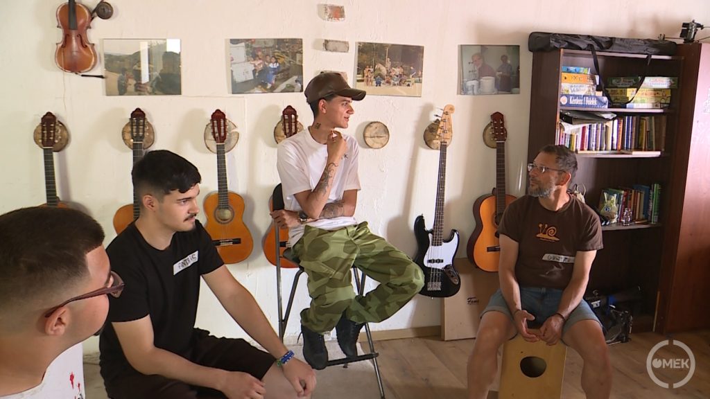 Workshop az Erasmus programban résztvevőkkel.