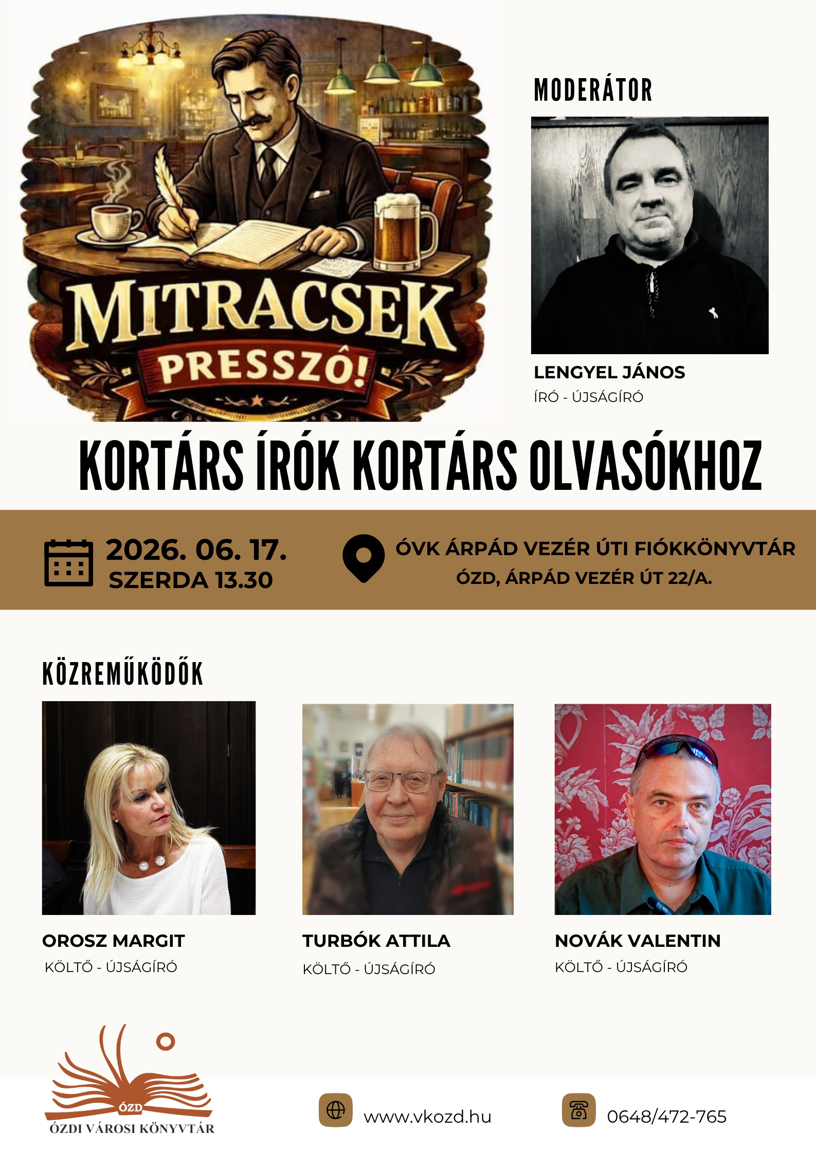 Az esemény plakátja.
