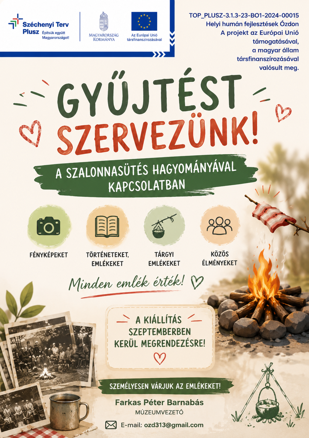 A felhívás plakátja.