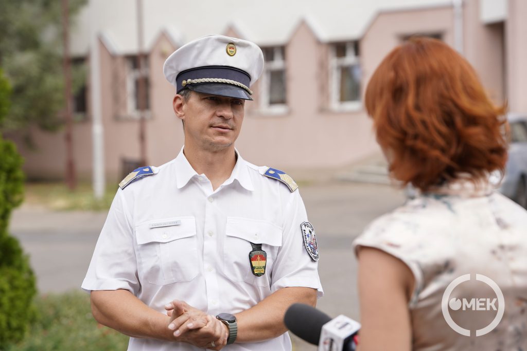 Rajhóczki Péter az Ózdi Rendőrkapitányság közlekedérendészeti osztályvezetője a közlekedőket fokozott figyelemre inti.