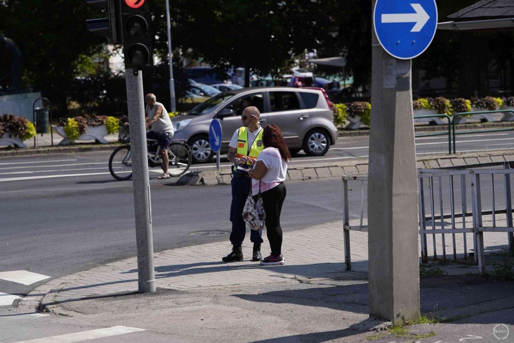 Szabályszegő gyalogosok kiszűrése.