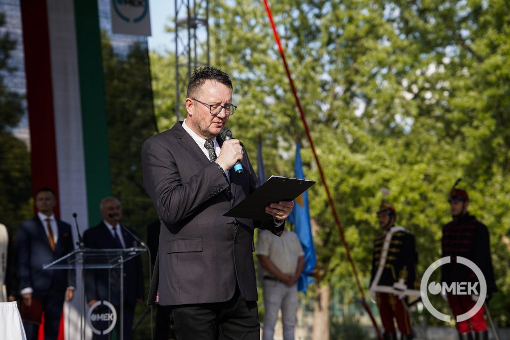 Bukovinszky Zsolt az ÓMÉK ügyvezetője konferálta a rendezvényt.