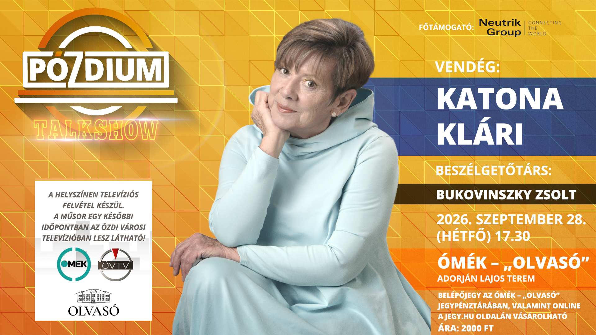 Az esemény plakátja.