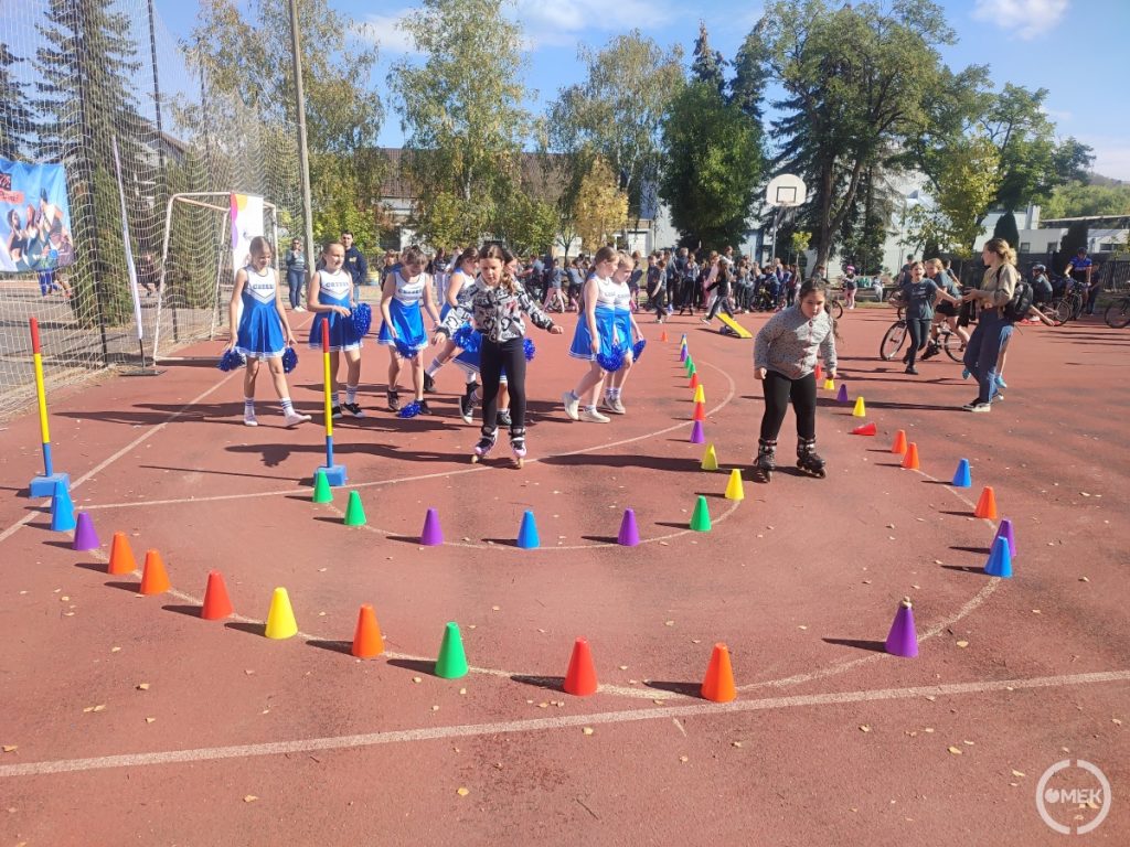Az egyik ügyességi pálya.