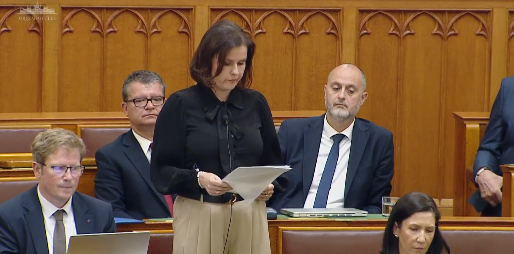 Dr. Németh Csilla országgyűlési képviselő.
