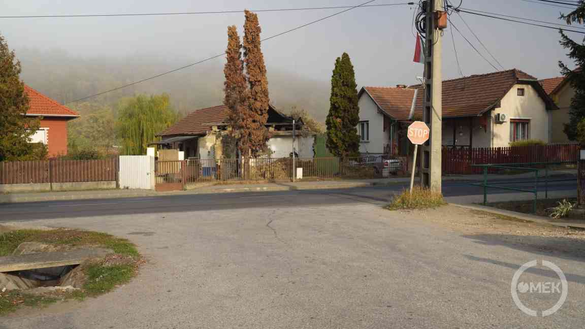 A Csépányi és a Lam utca kereszteződése.