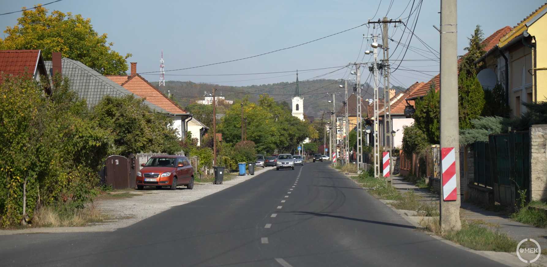 Azt szeretnék hogy ezen a szakaszon legyen a kihelyezett sebességmérő.