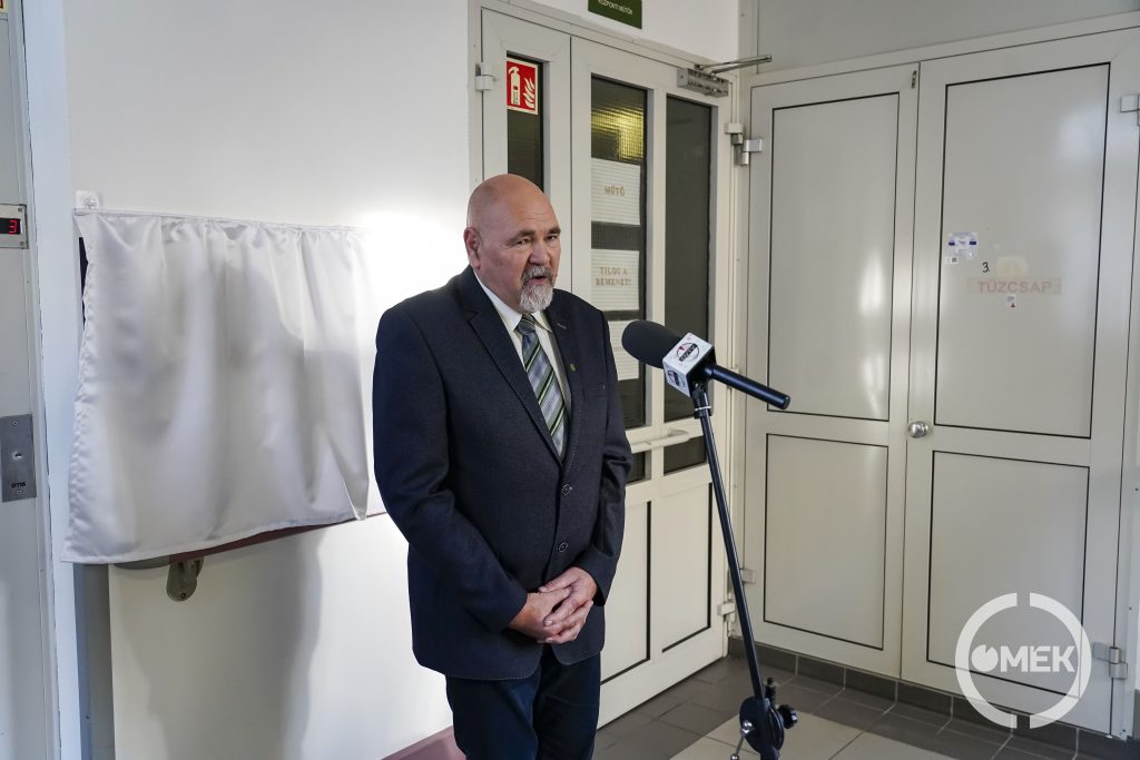 Dr. Bélteczki János, az Ózdi Almási Balogh Pál Kórház főigazgatója.