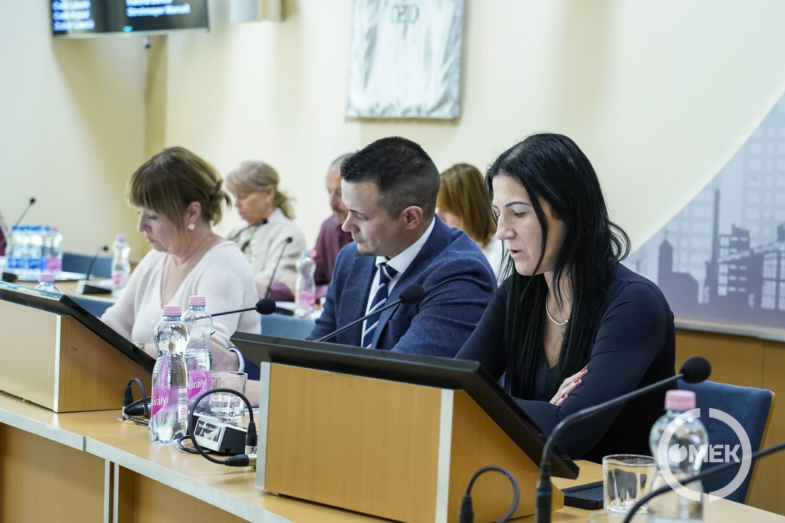 Dr. Sztronga Eszter, Janiczak Dávid és Marosréti-Zsuponyó Anett.