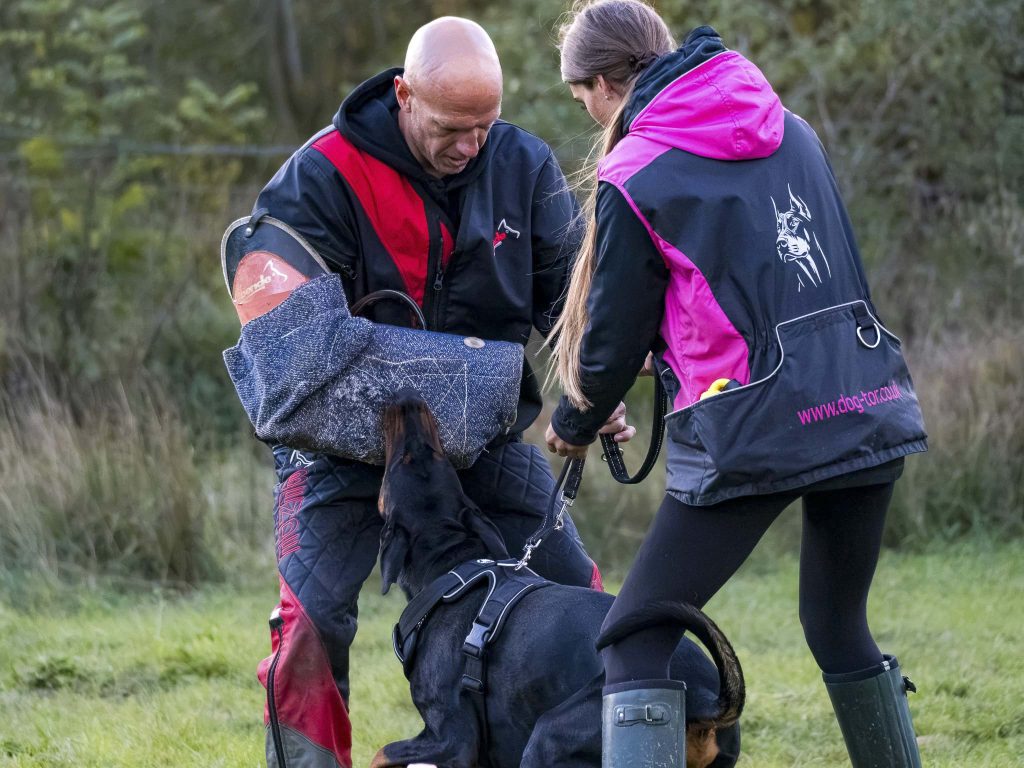 Semperger Péter a tréningen.