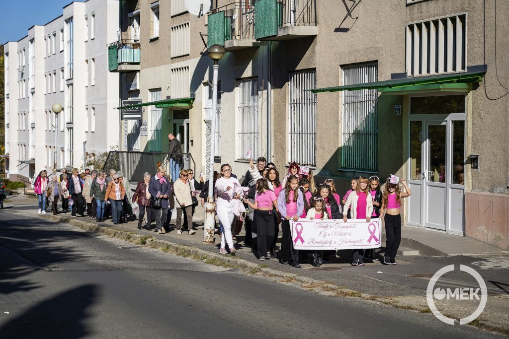 Séta a Városház térről a Civil Házig.