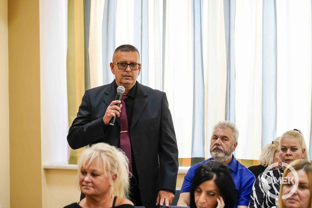 Talján Róbert, az Ózd Városi Rendészet vezetője.