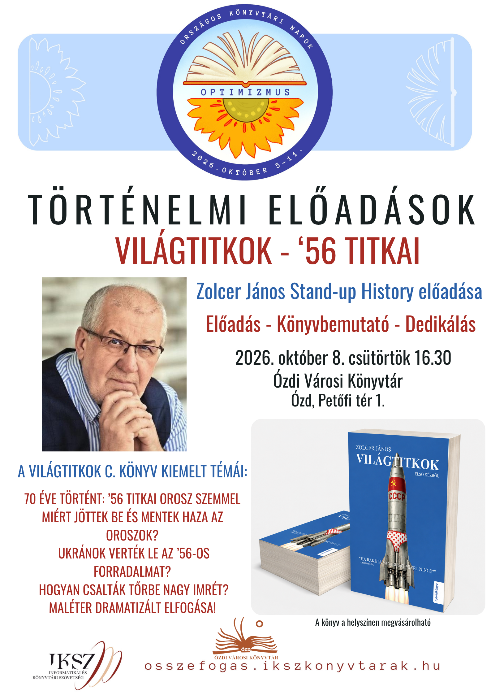 Az esemény plakátja.